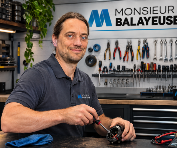 Logo de monsieur balayeuse sainte-foy