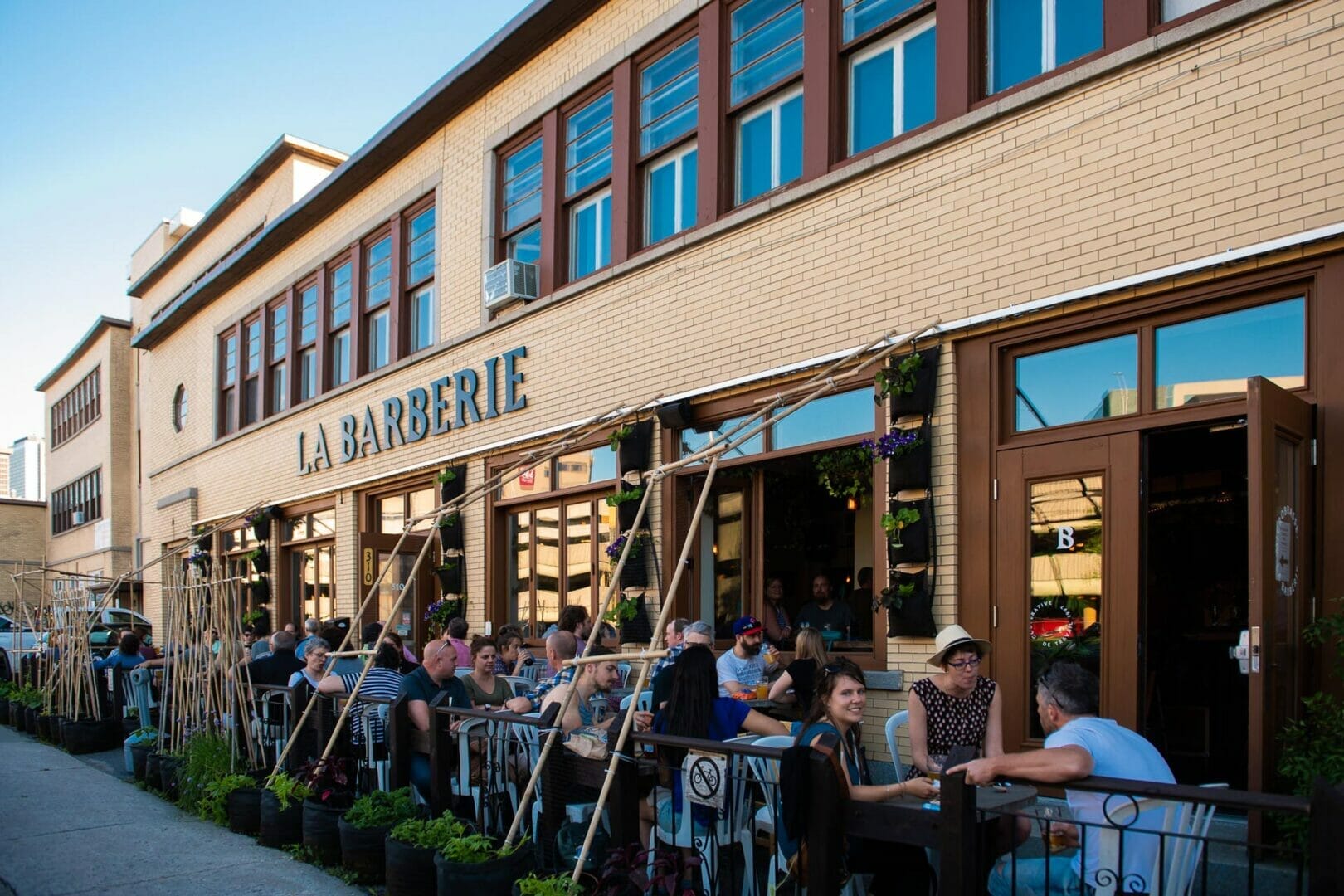 Logo de La Barberie