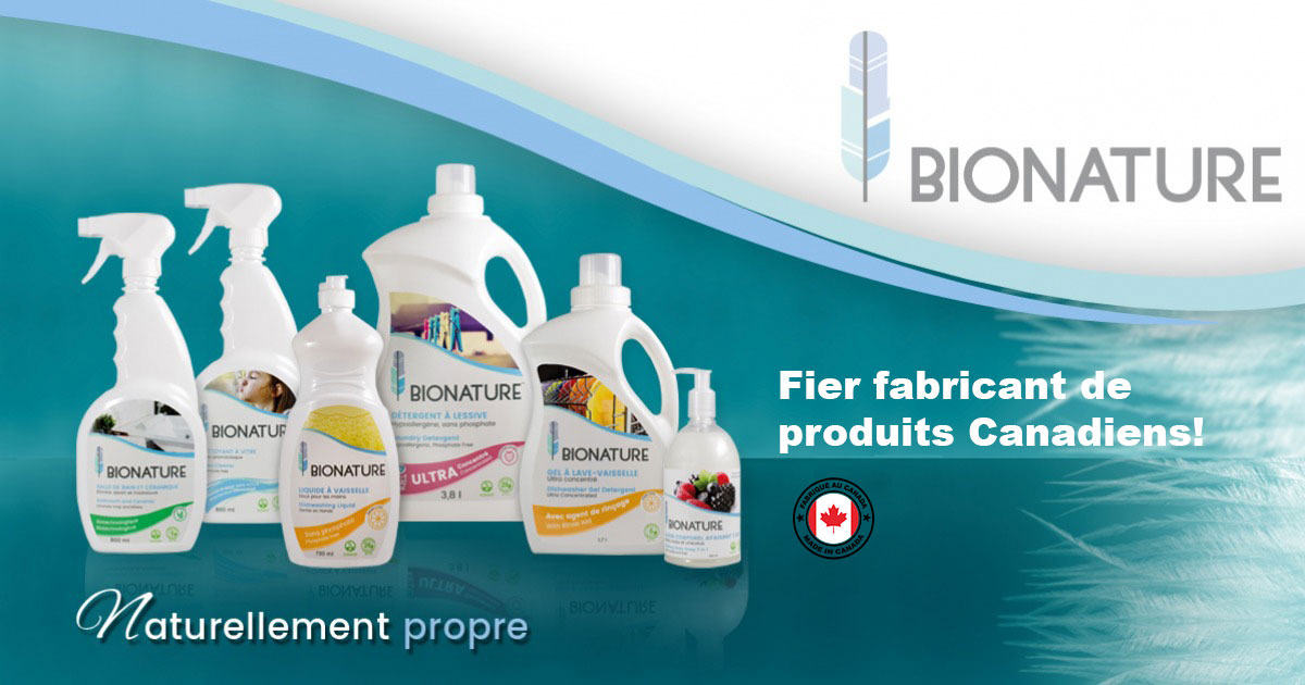 Logo LABORATOIRE BIONATURE division de UNICA CANADA INC.
