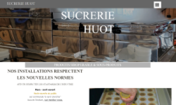 Logo de La Sucrerie Huot sirop érable sous produits