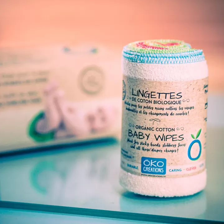 Lingettes de Coton Biologiques