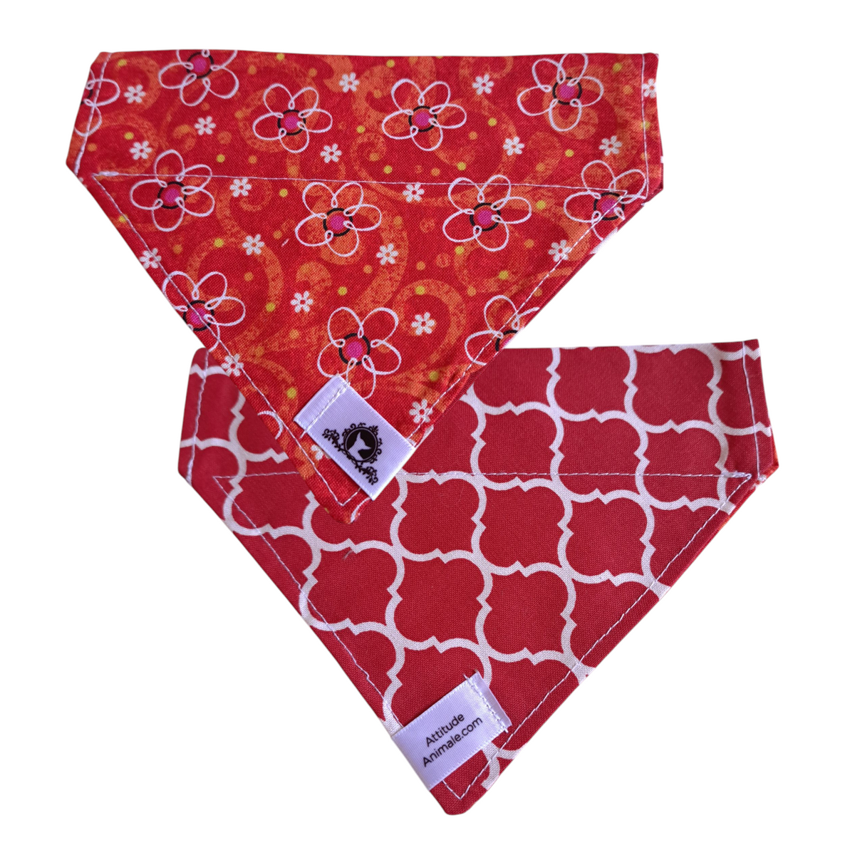 Foulard réversible 2 en 1 pour chat et petit chien - PR027