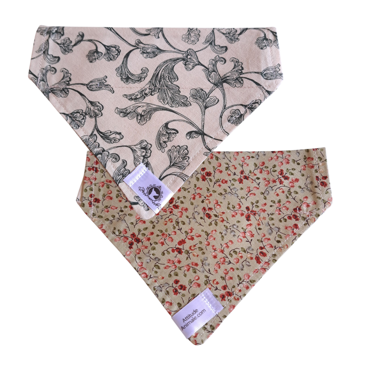 Foulard réversible 2 en 1 pour chat et petit chien - PR040