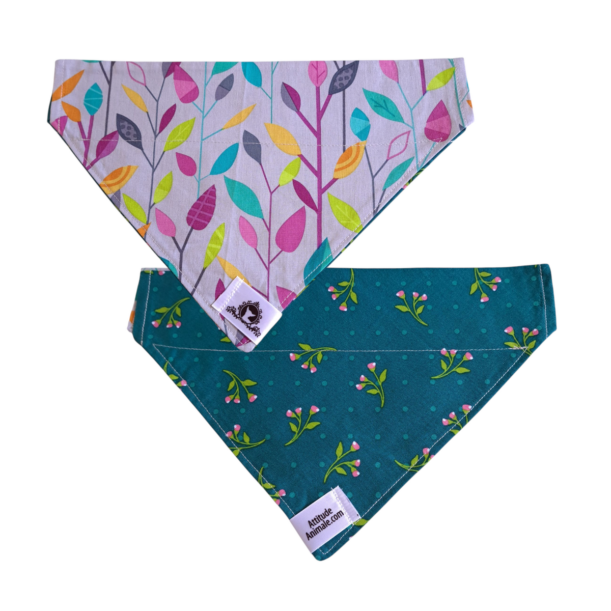 Foulard réversible 2 en 1 pour grand chien - GR009
