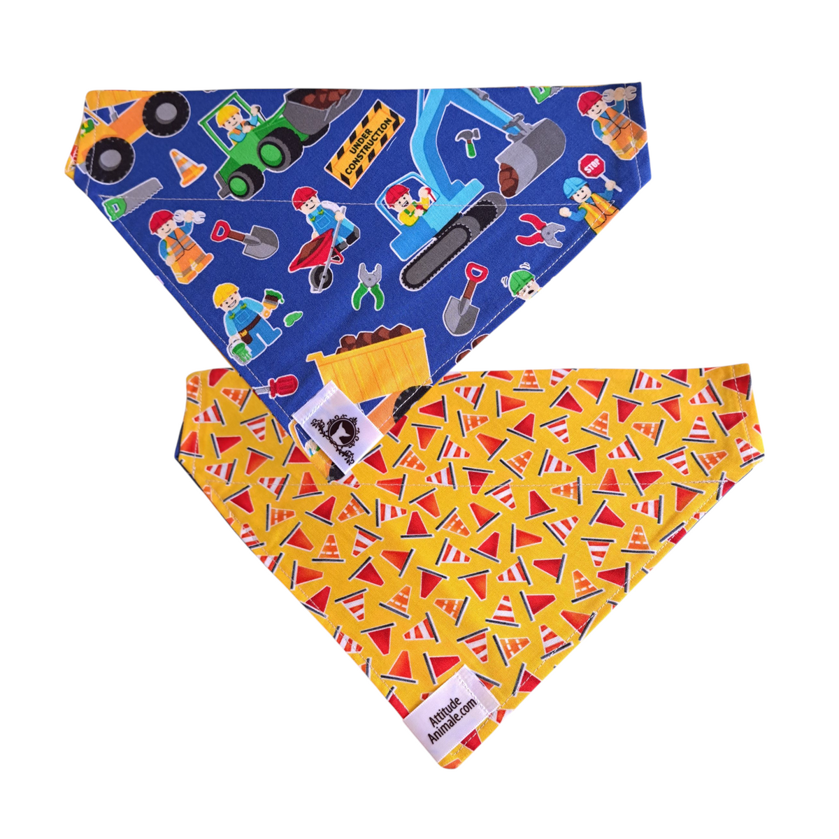 Foulard réversible 2 en 1 pour grand chien - GR016
