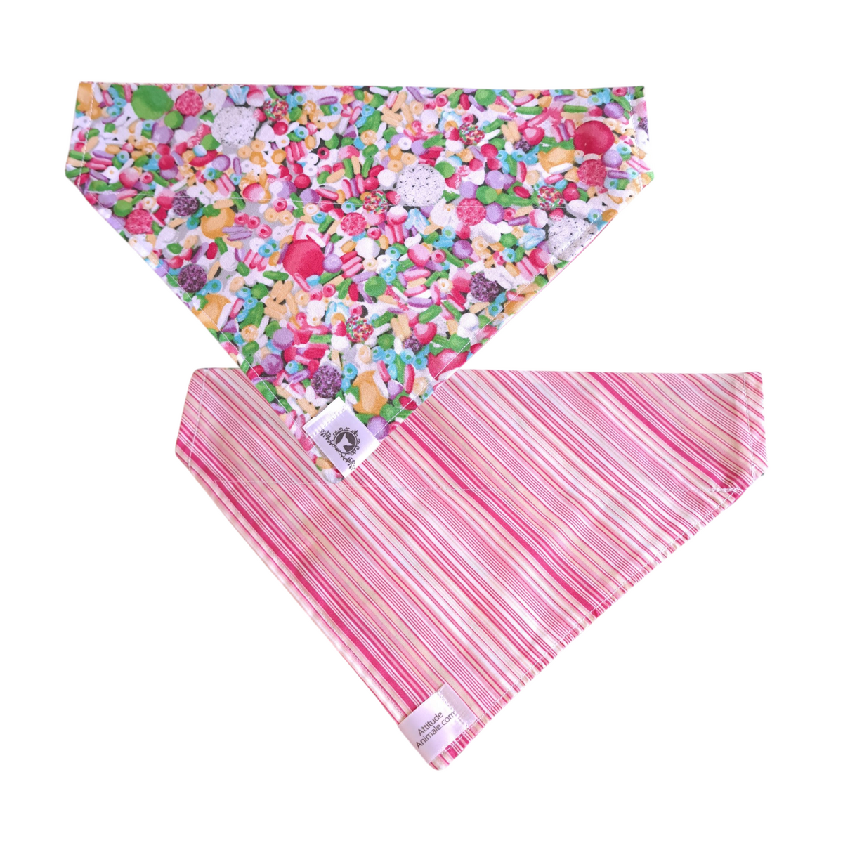 Foulard réversible 2 en 1 pour grand chien - GR020