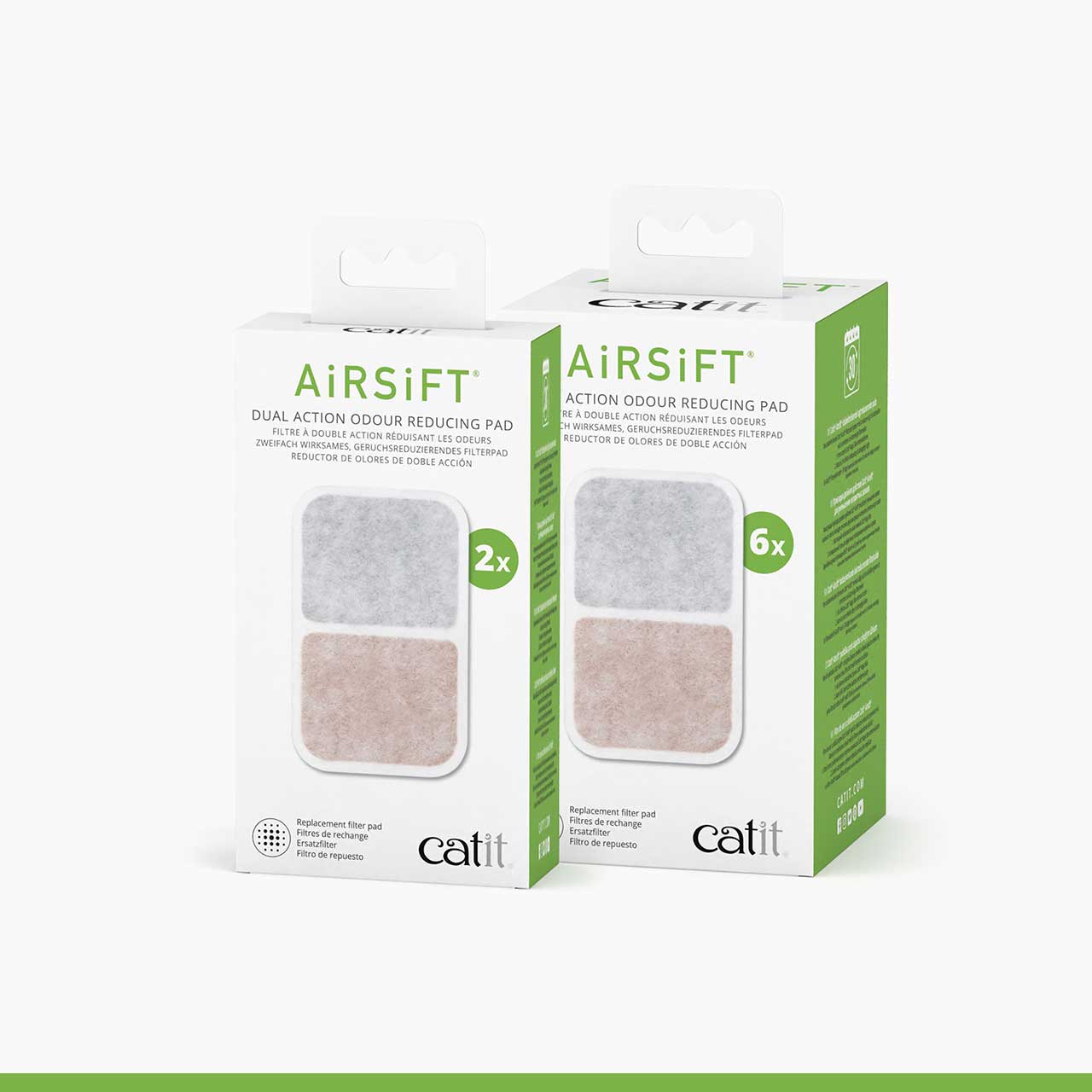 Cuscinetto riduci odori a doppia azione Catit Airsift