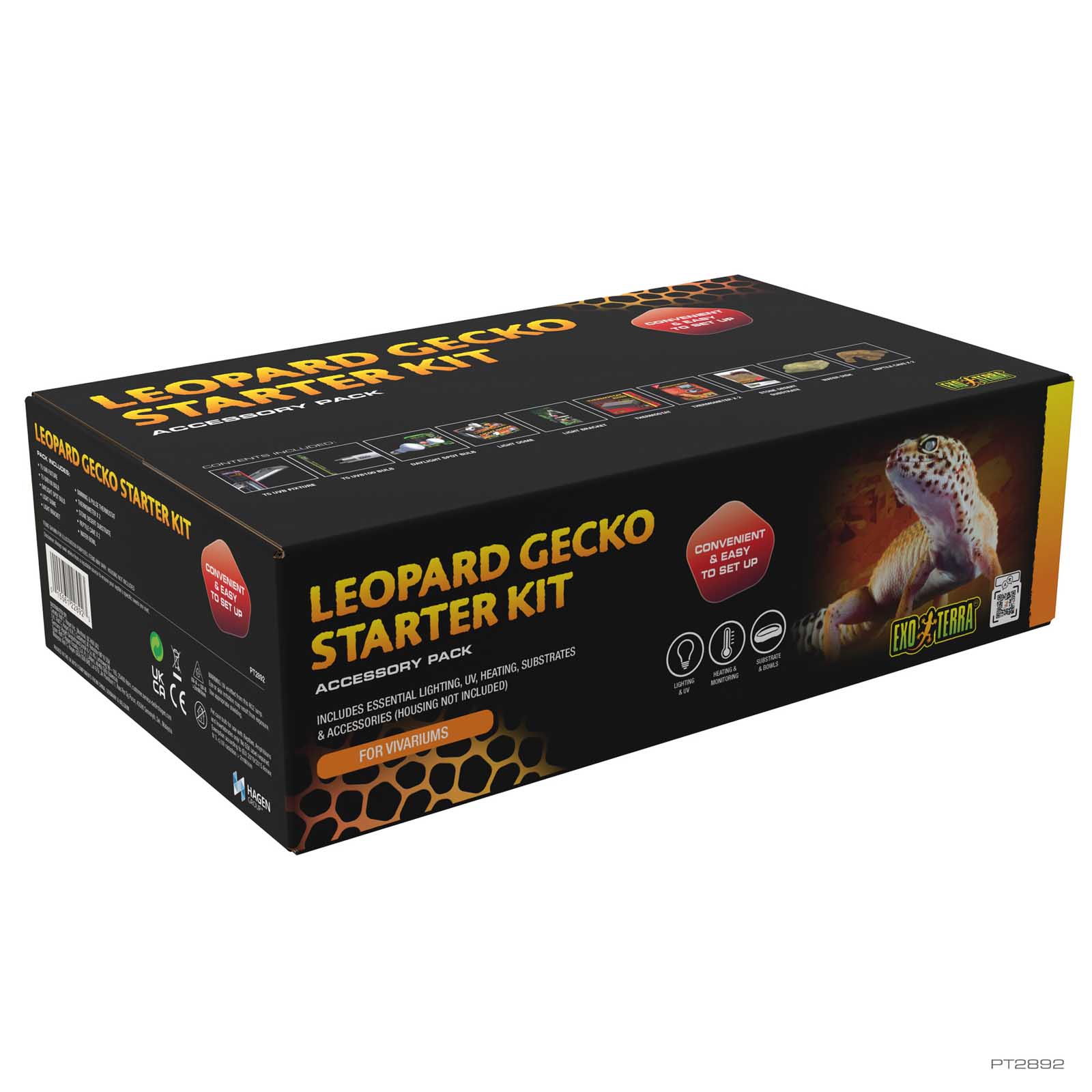 Leopard Gecko Starter Kit For Vivariums