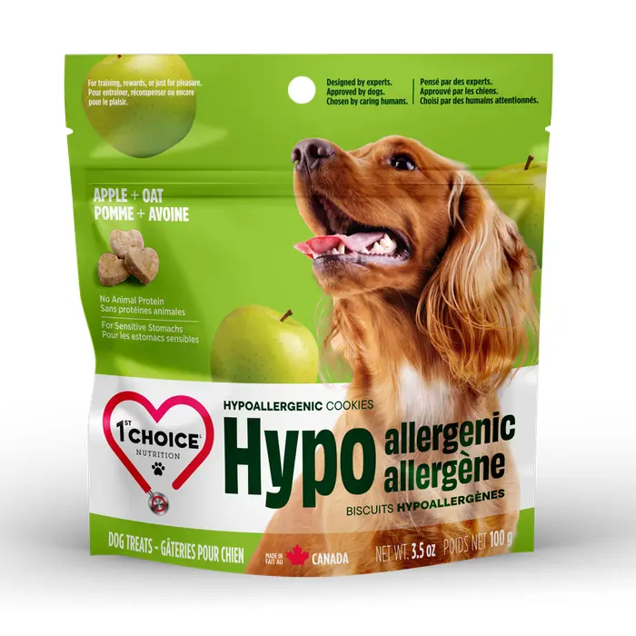HYPOALLERGÈNE - Biscuits pomme & avoine pour chien