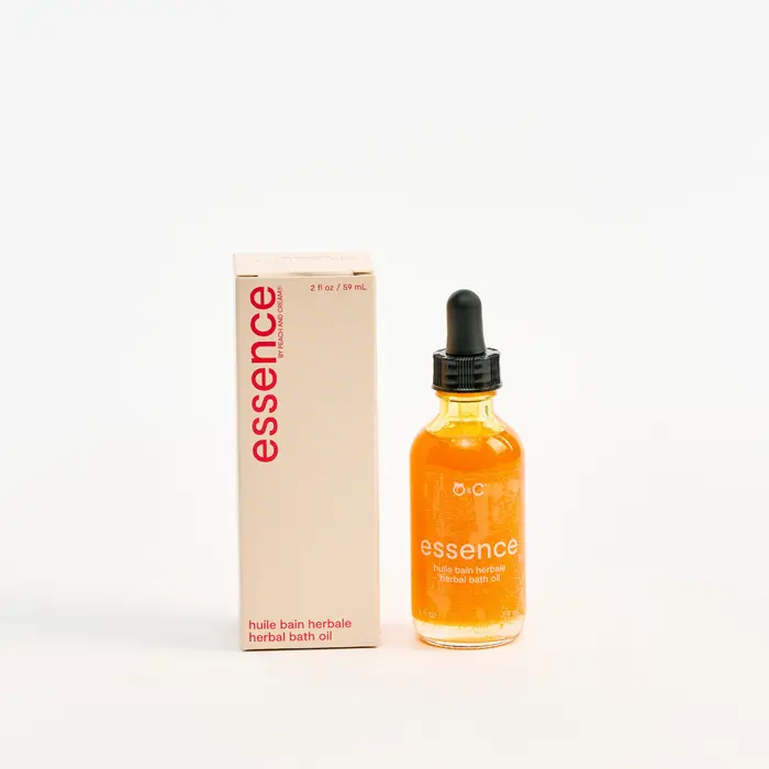 essence : huile bain herbale